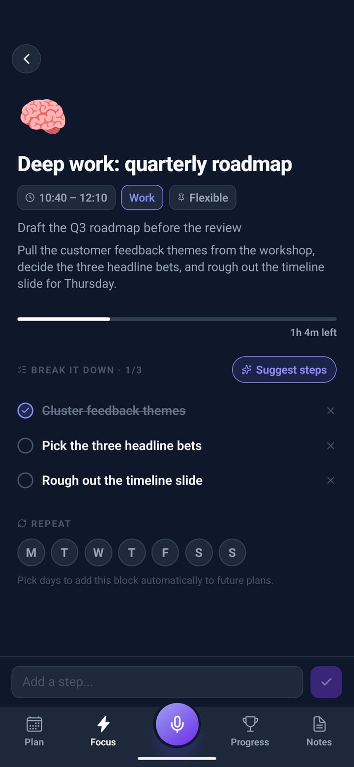 Break it down